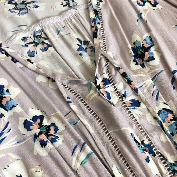 Floral Long Sleeve Romper - Revolve - Picture 2 of 2